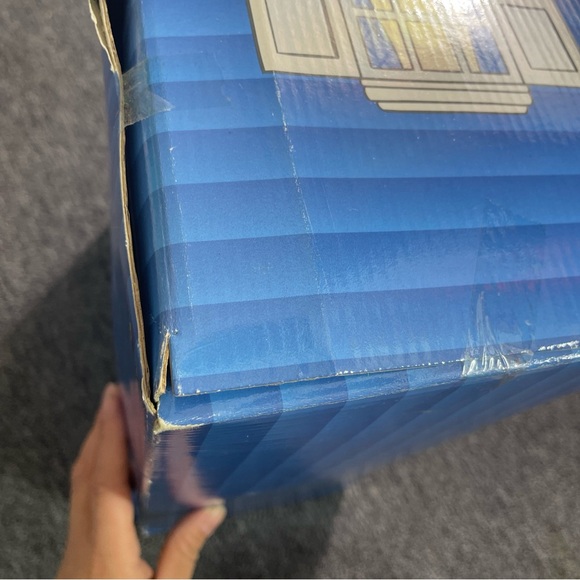 Vtg Disney Bear In The Big Blue House Fishing Set Toy Tackle Box Pole 1990s - Picture 15 of 16